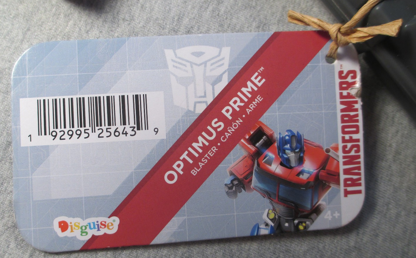 Optimus Prime Blaster – 15&Prime; inch Plastic Cosplay – Disguise Hasbro Transformers