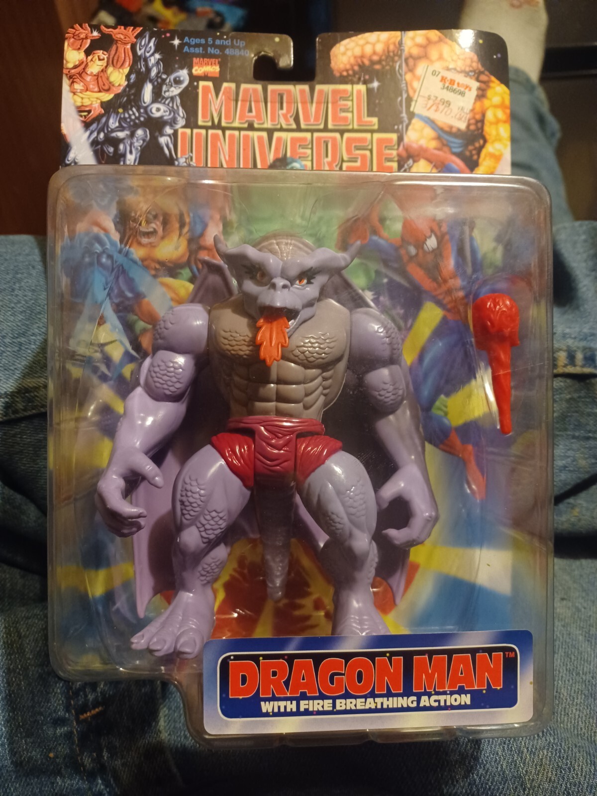 Marvel Universe Dragon Man with Fire Breathing Action Figure