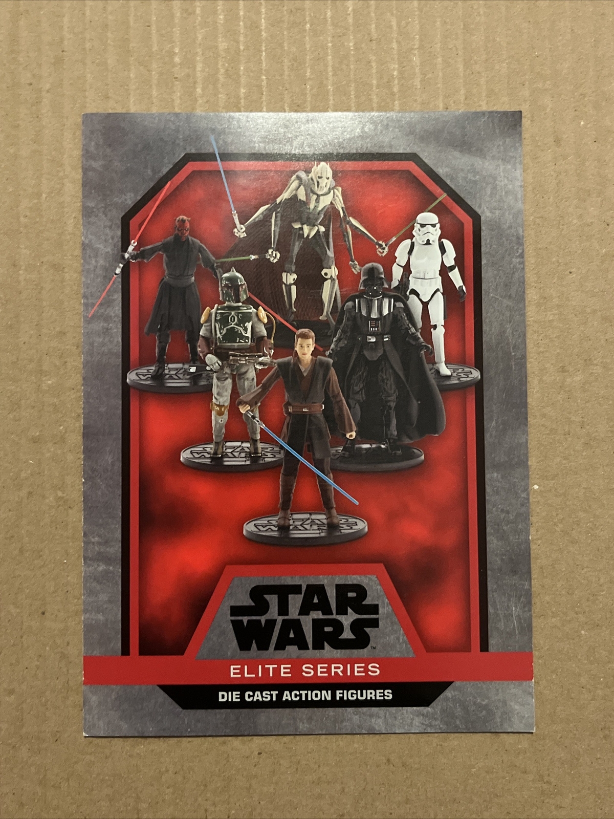 Star Wars Elite Series Die Cast Disney Store Promo Flyer Pamphlet 2015 Boba Fett