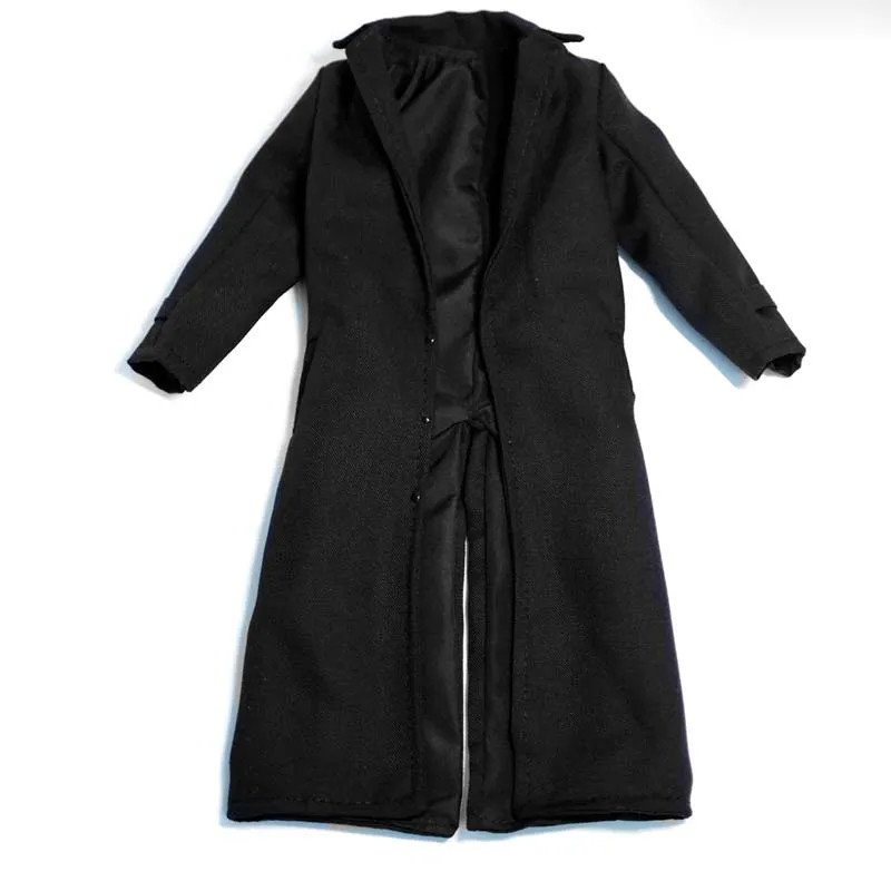 1/6 Scale Men&rsquo;s Long Trench Coat Windbreaker Jacket clothes Models