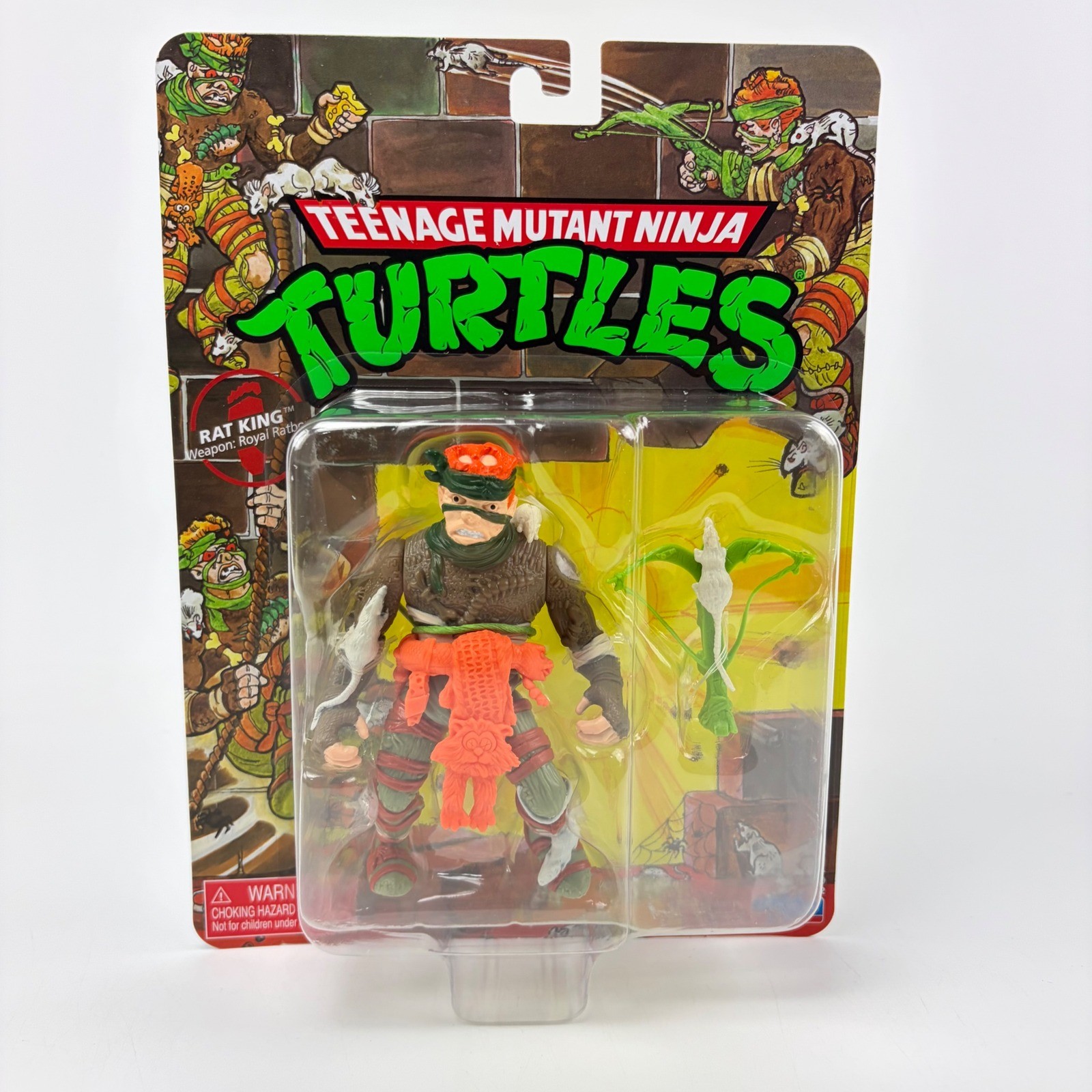 TMNT Rat King Action Figure Playmates Toys 81012 Royal Ratbow New On Card