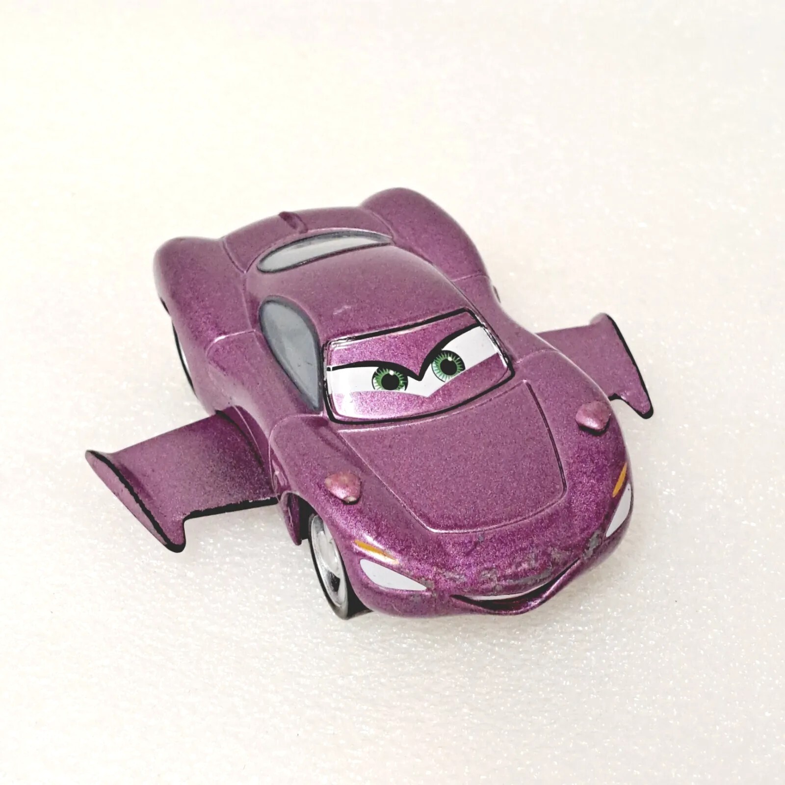 Disney Pixar Cars 2 Holley Shiftwell With Spy Wings Purple Diecast Car Vehicle