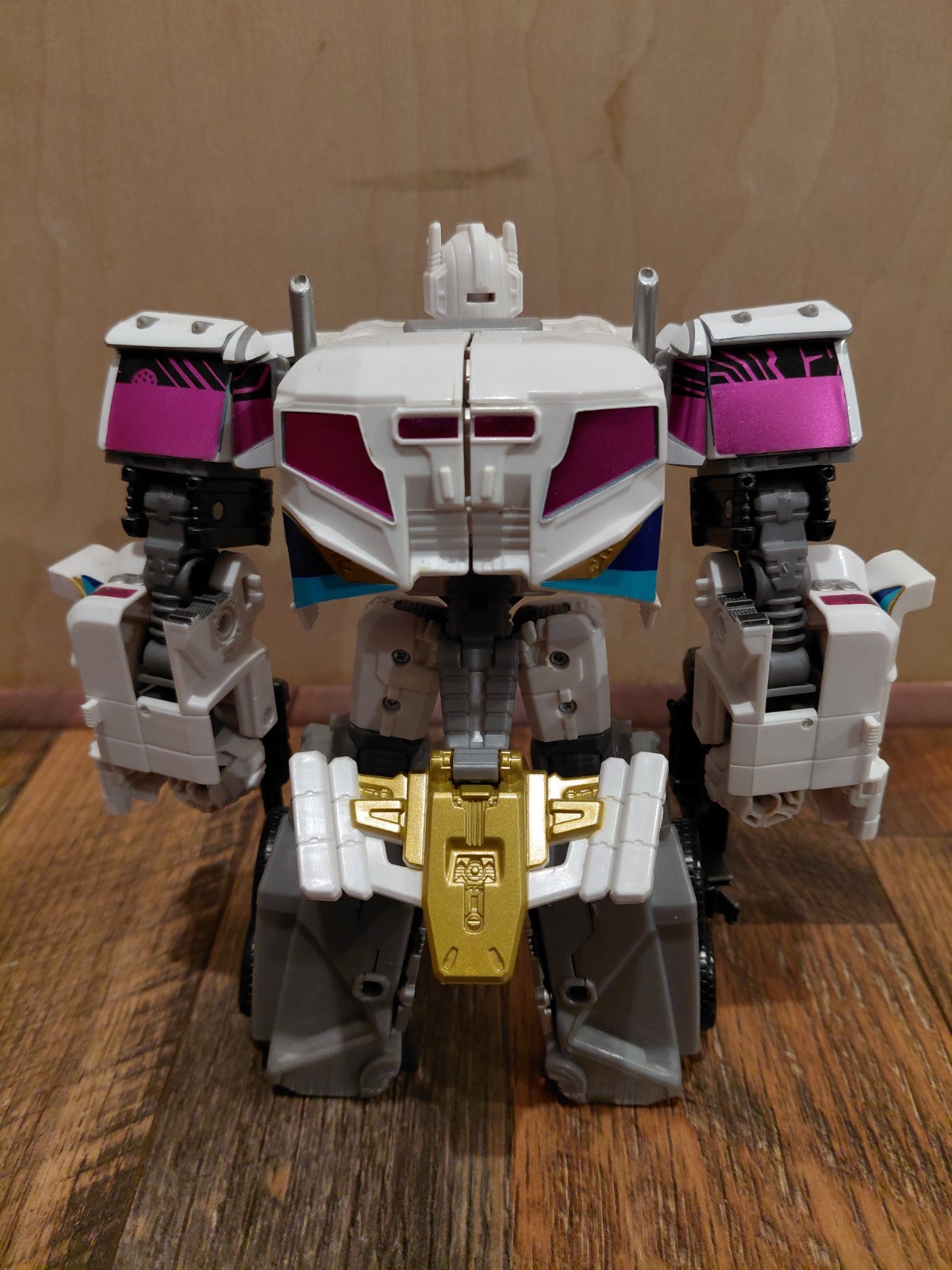 Transformers Combiner wars Voyager optimus prime with Thunderclash Toyhax