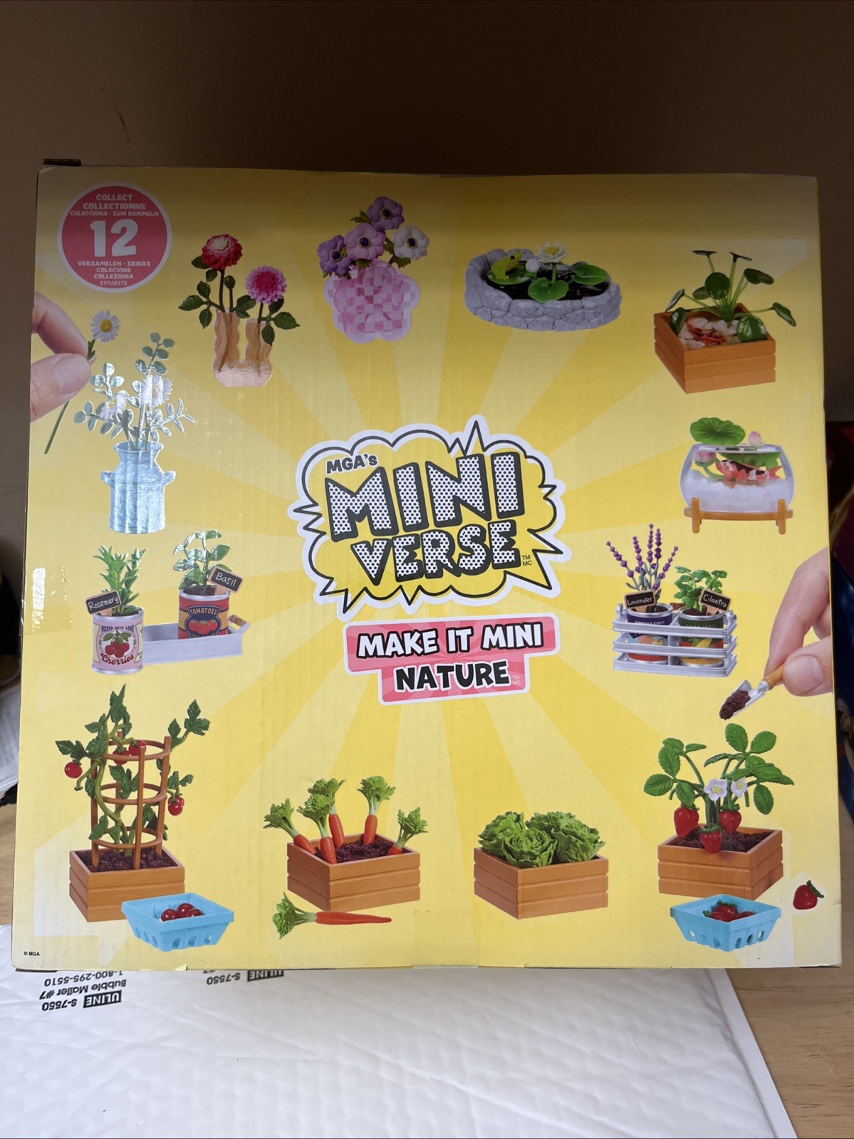 5 PACKS!!! MGAs Mini Verse Make It Mini Nature Surprise DIY Craft Ball