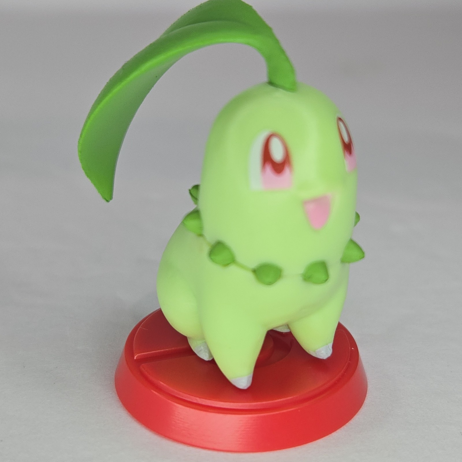Pokemon 1.5&Prime; Chikorita Choco Egg Mini Figure Gashapon Furuta Nintendo