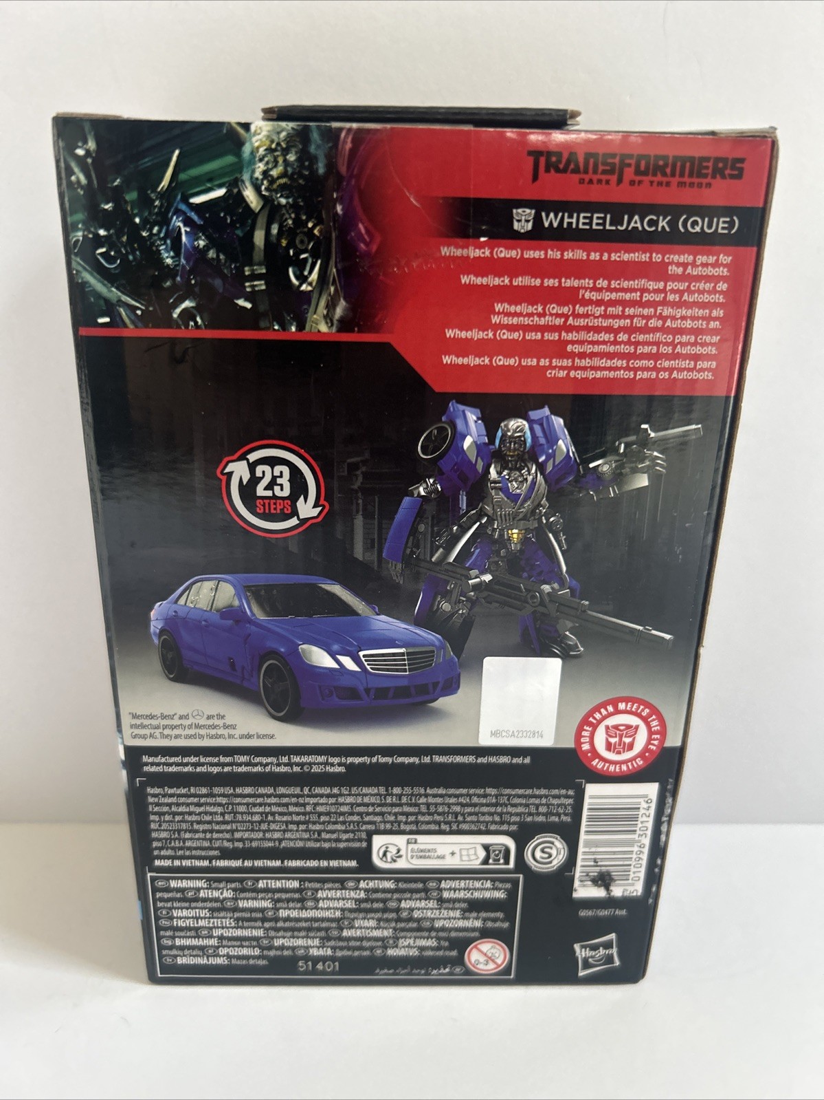Transformers Studio Series Wheeljack Que Action Figure Hasbro Deluxe Class New