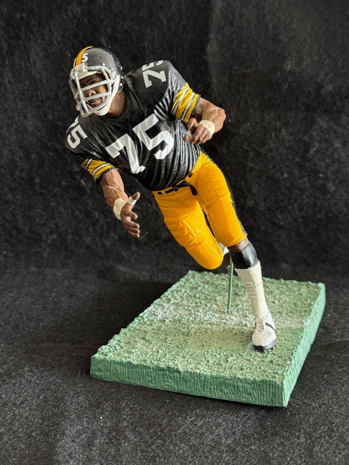Joe Greene McFarlane Figure Loose great condition Pittsburgh Steelers HOF