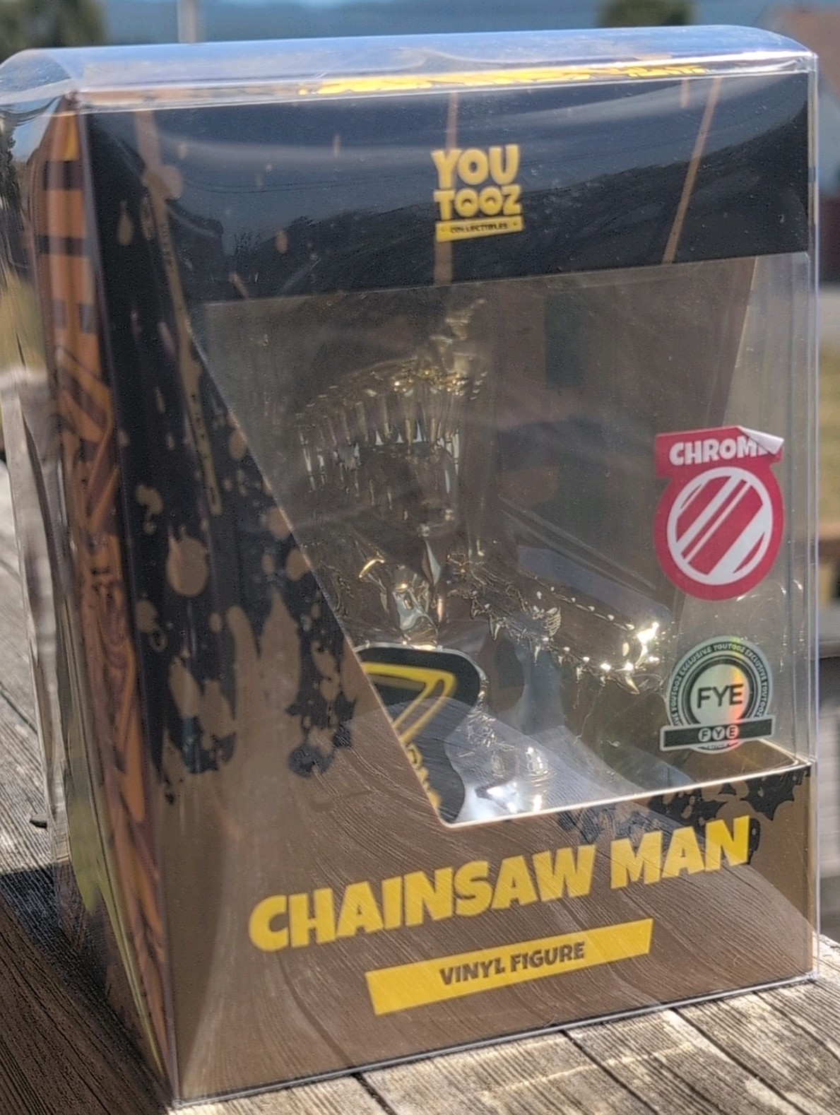 2023 YouTooz – Chainsaw Man Denji Gold Chrome Version Exclusive!