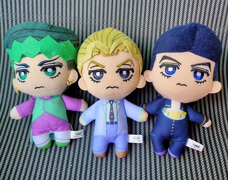 jojo Bizarre Adventure Tomonui Plush Doll Rohan Kishibe Yoshikage Kira Josuke