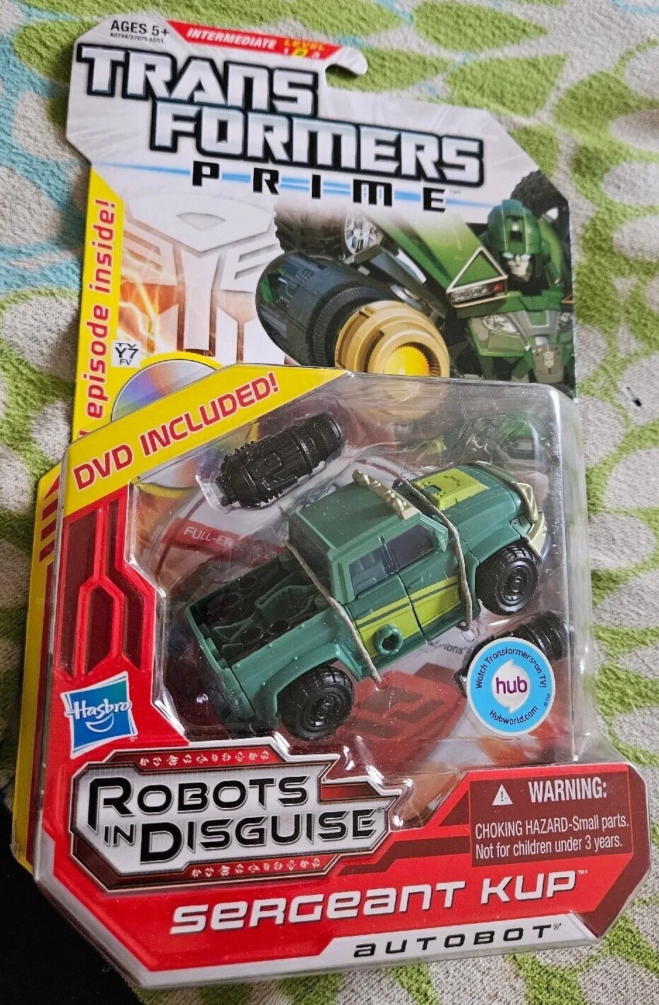 Transformers PRIME Deluxe Sergeant Kup MOSC SEALED 2011