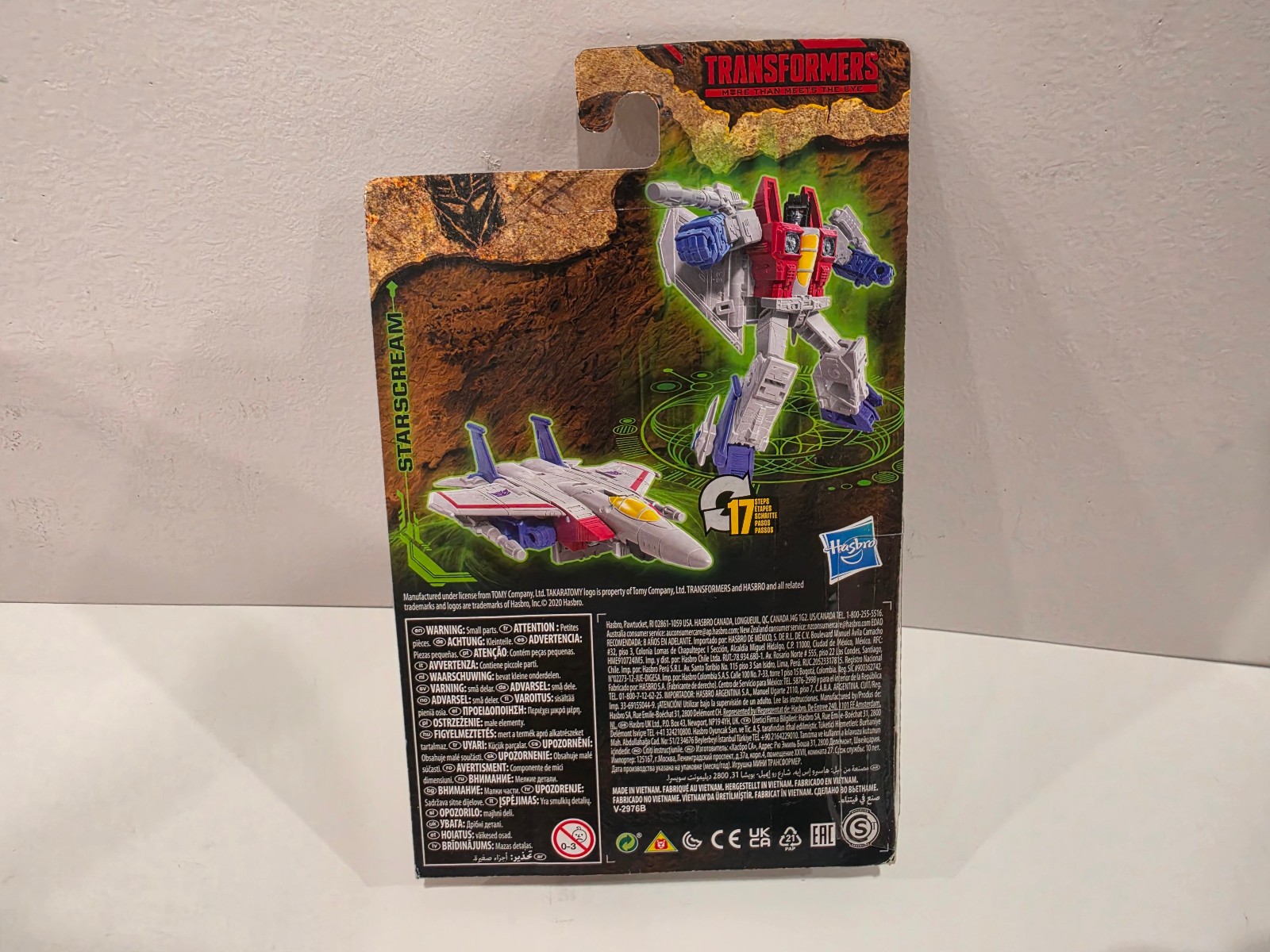 Hasbro Transformers Kingdom Core Class WFC-K12 Starscream – New, Sealed