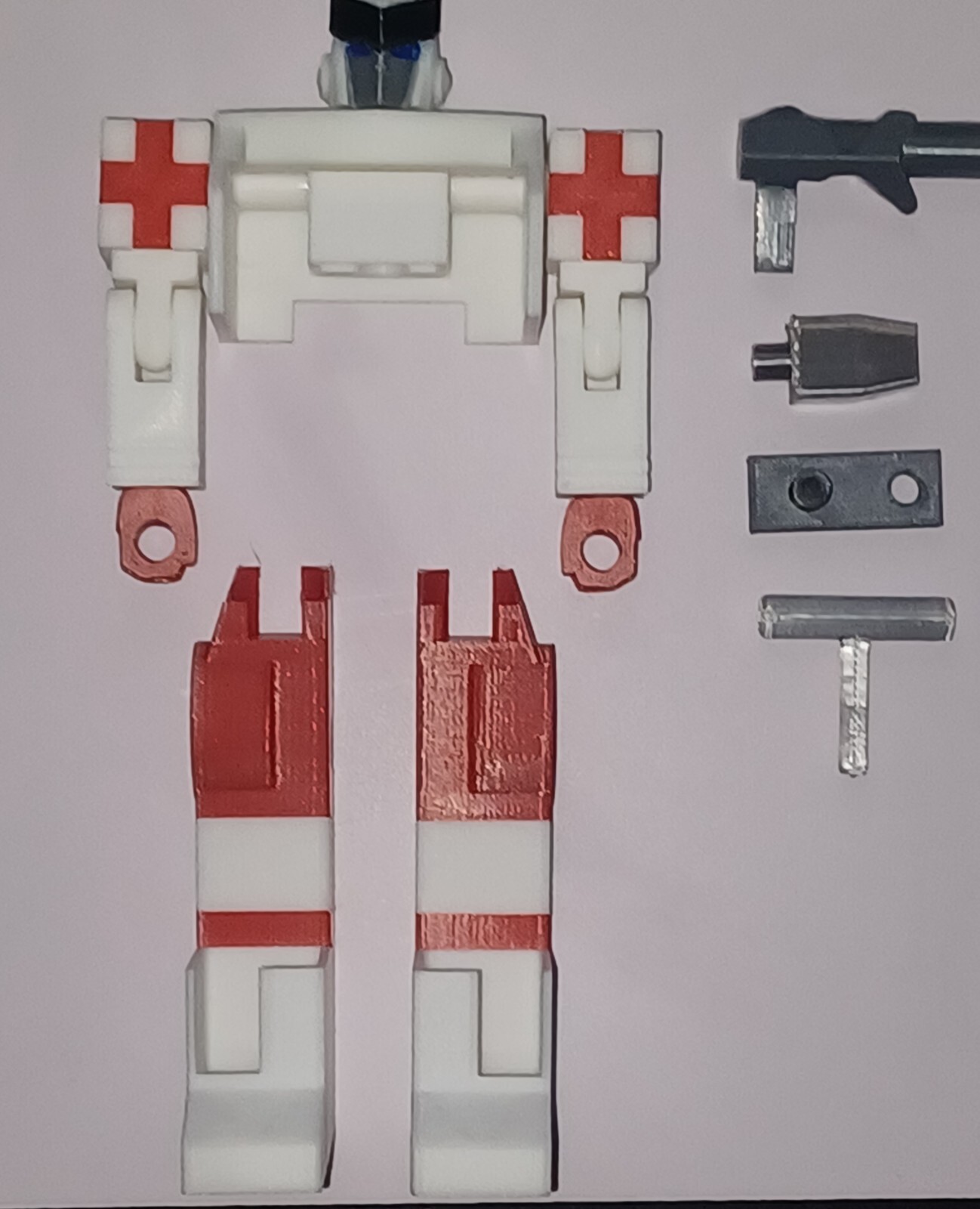 Transformers G1 Ratchet 3D Printed Upgrade Parts Only G1 Ratchet IS NOT INCLUDED