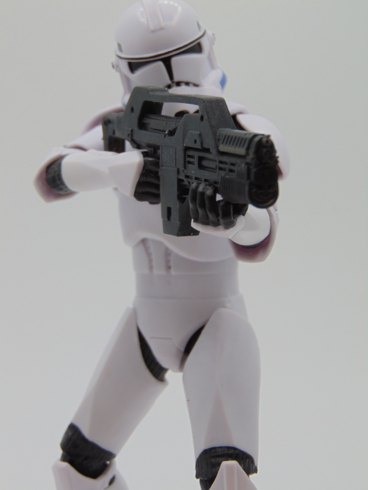 1:12 Custom Sci-Fi Laser Pulse Blaster Rifle Weapon for 6&Prime; STAR WARS Figures