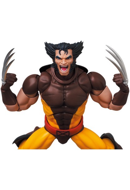 MAFEX No 138 Mafex WOLVERINE (Brown Comic Ver.) Medicom Toy Genuine Official NEW