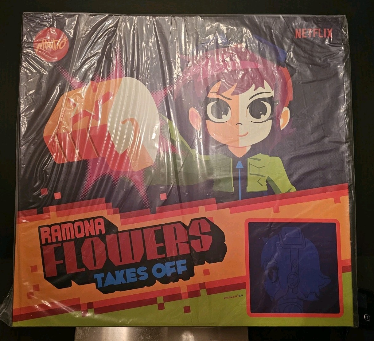 Ramona Flowers Scott Pilgrim Mondo Super Vinyl Figure 15&Prime; Regular Version NIB