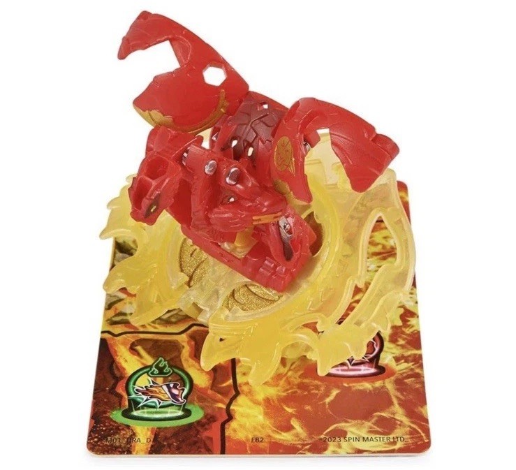 Bakugan Special Attack Dragonoid Spinning Collectible Action Figure Trading Card