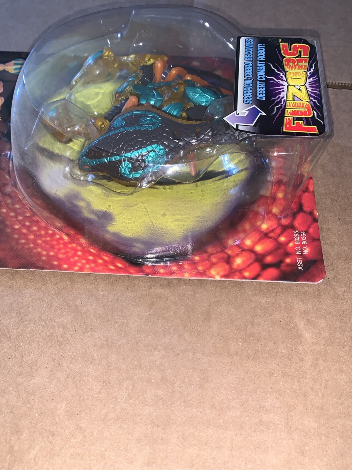 Kenner Beast Wars 1997 Transformers Fuzors Evil Predacon « QUICKSTRIKE »