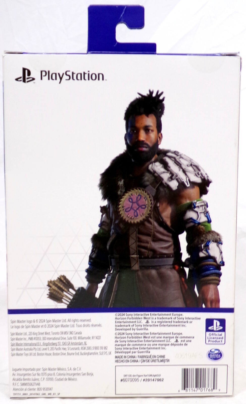 Spin Master PlayStation Shapes Collection Horizon Varl 6&Prime; Figure New Sealed