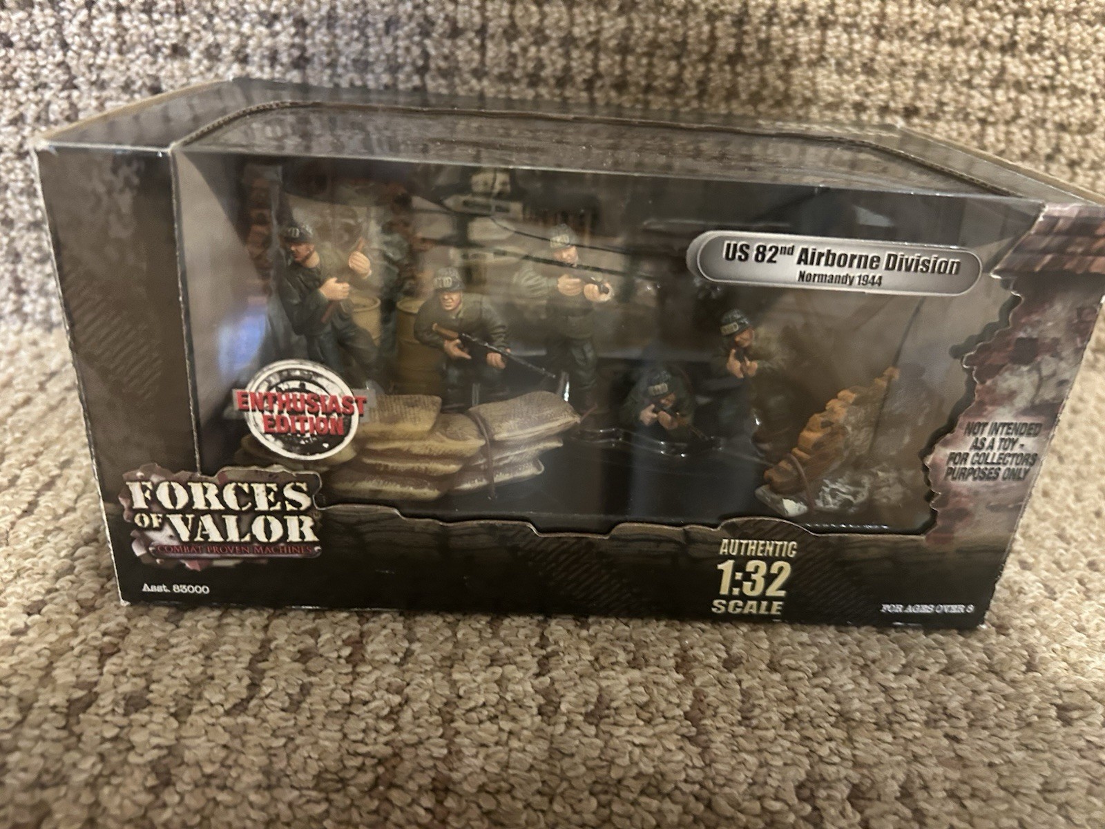 Unimax Forces of Valor U.S. 82nd Airborne Division, Normandy 1944, No.83004