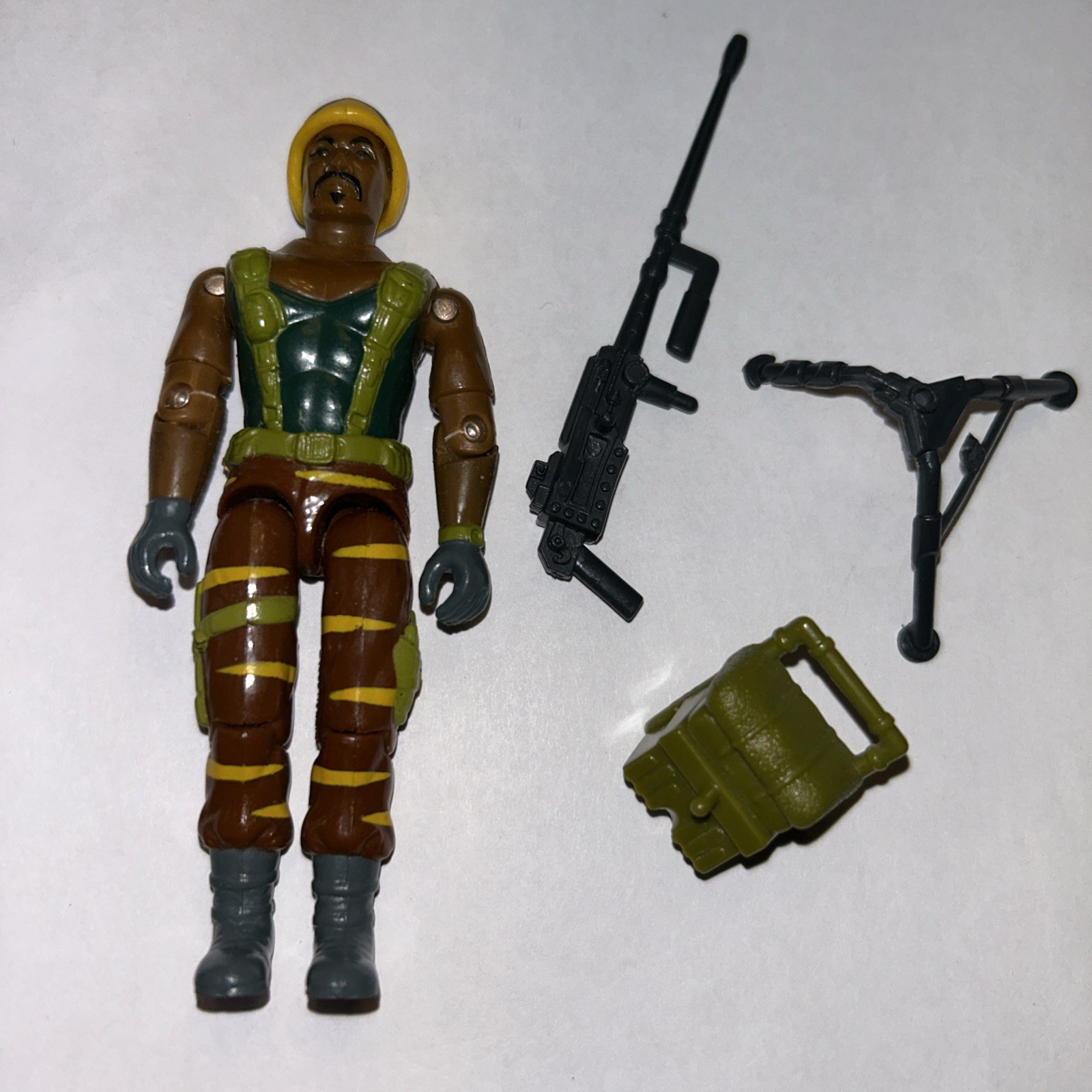 1988 Hasbro GI Joe ARAH Tiger Force Roadblock Complete V3 Tight PC3
