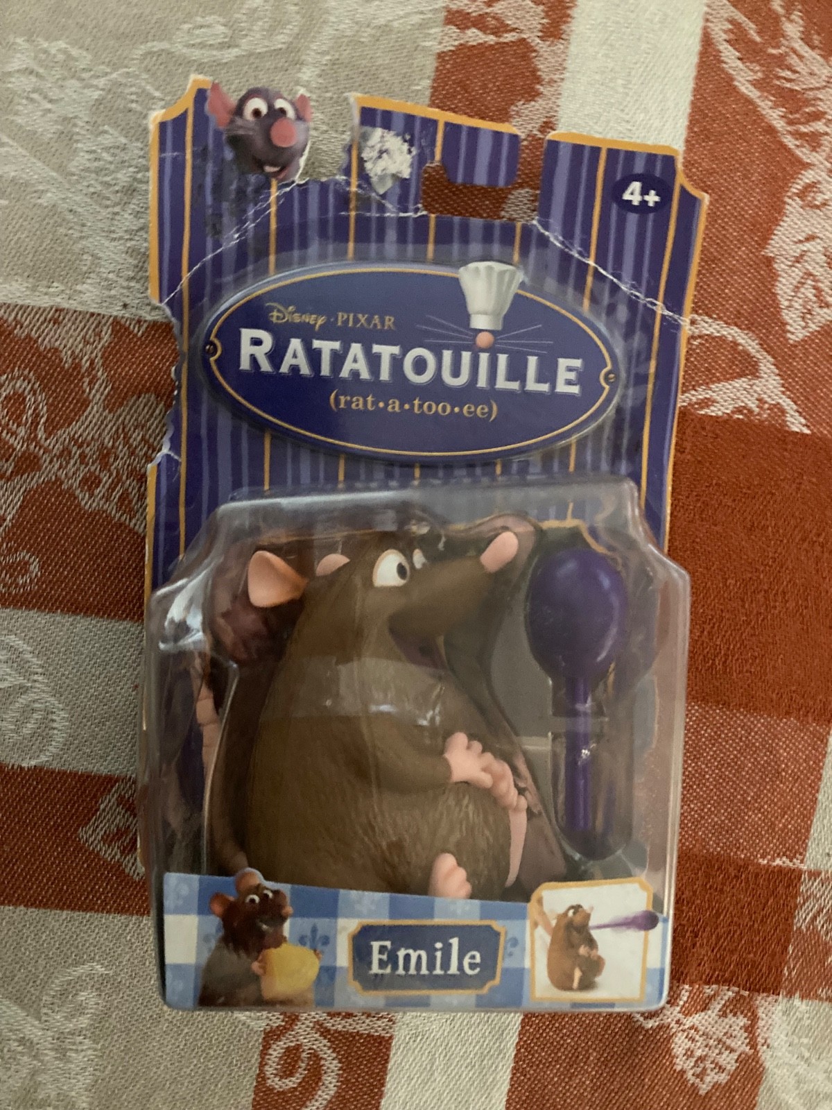 2006 Mattel Disney Pixar Ratatouille EMILE Action Figure New Sealed