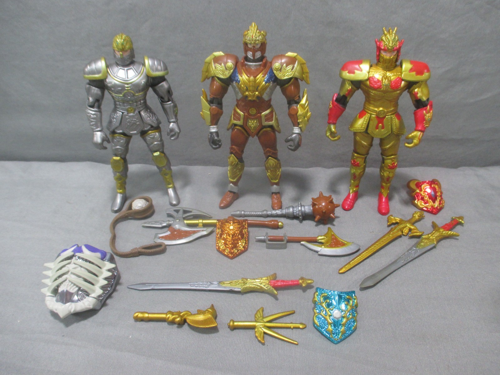 Mystic Knights of Tir Na Nog ANGUS ROHAN GARRETT Lot Bandai 1999