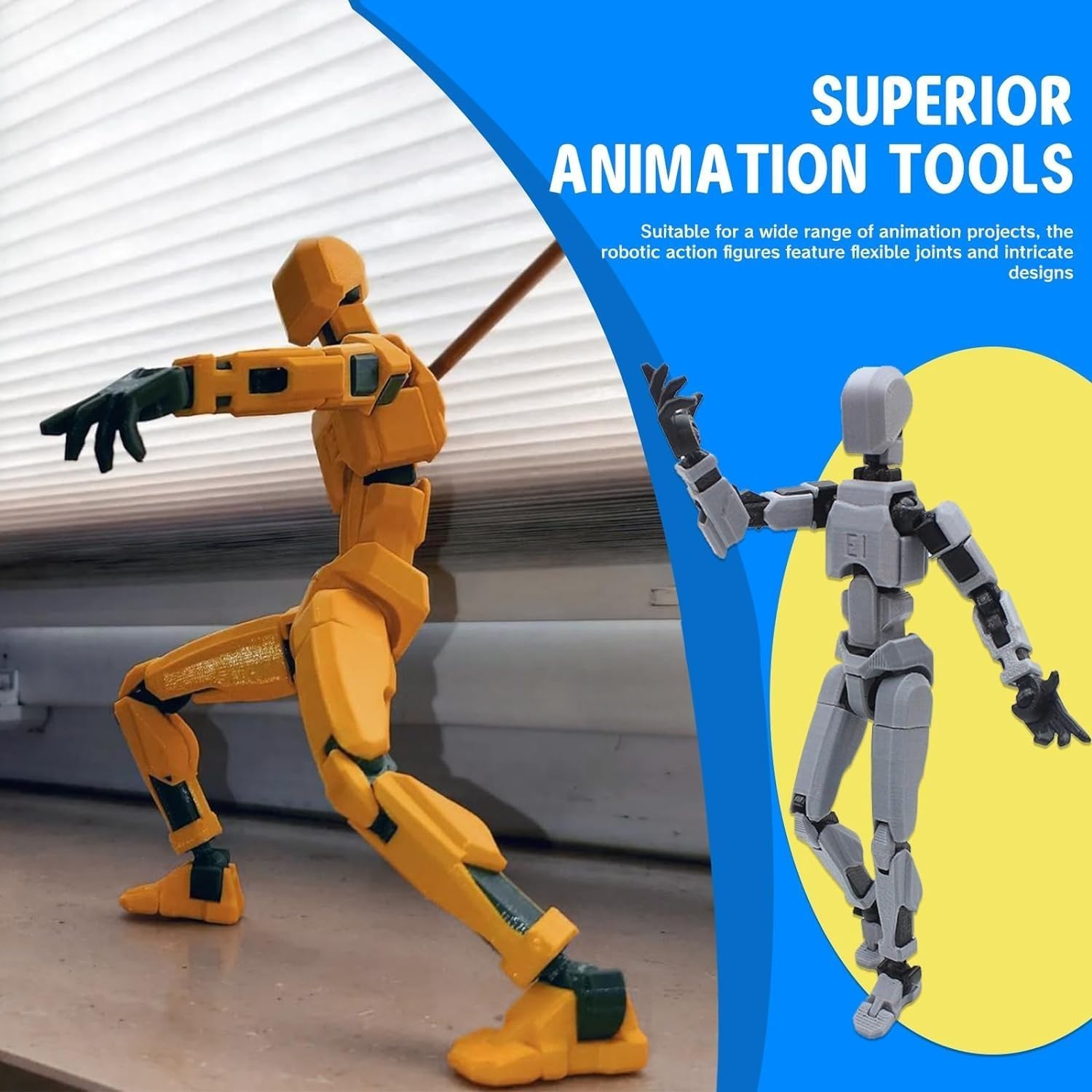 Customizable Multi-Jointed Action Figure
