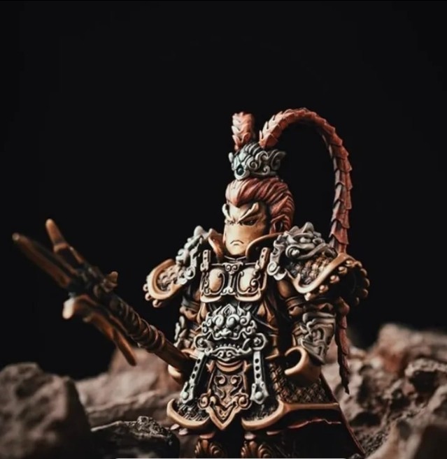 Mini Metal Magnetic Persian Soldier- LuBuBu LE Cool Desktop Ornament, Metal Lego