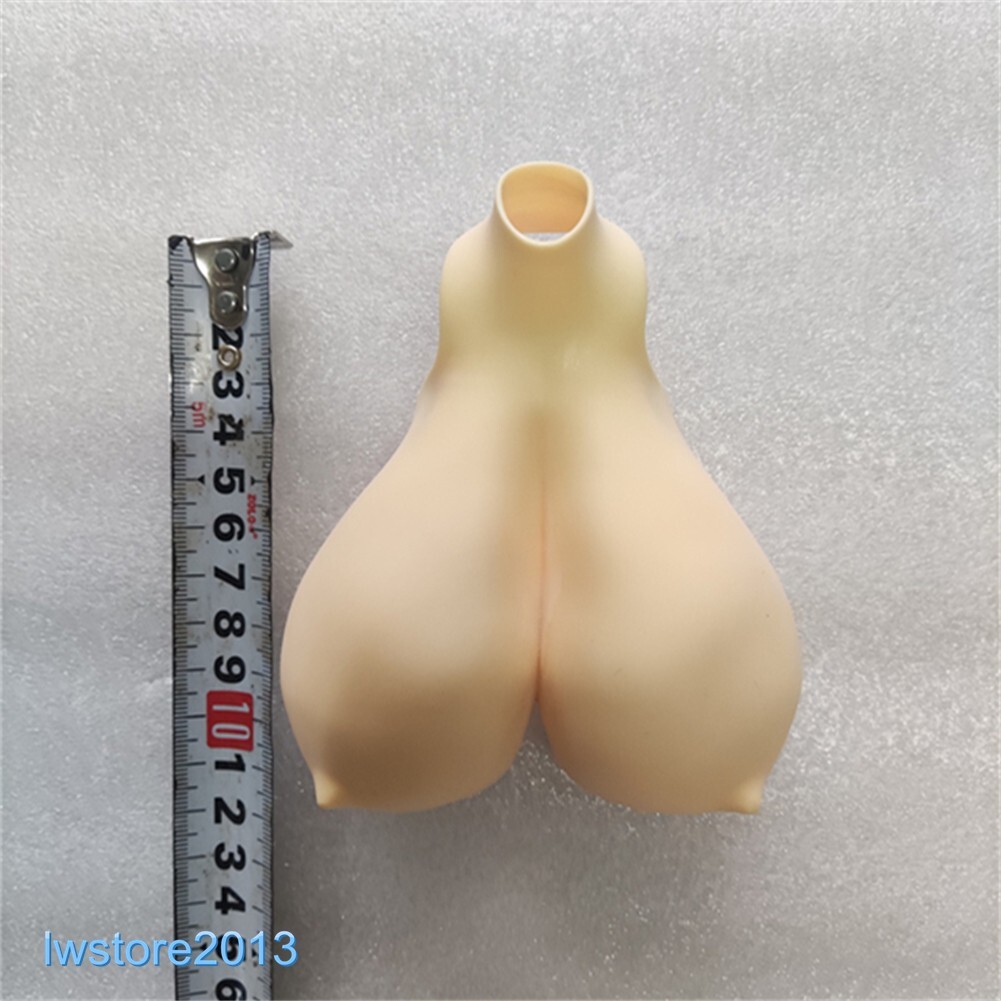 1:6 Female Pale Super Large Breast Bust Cover Model For 12 » PH TBL Figure Body