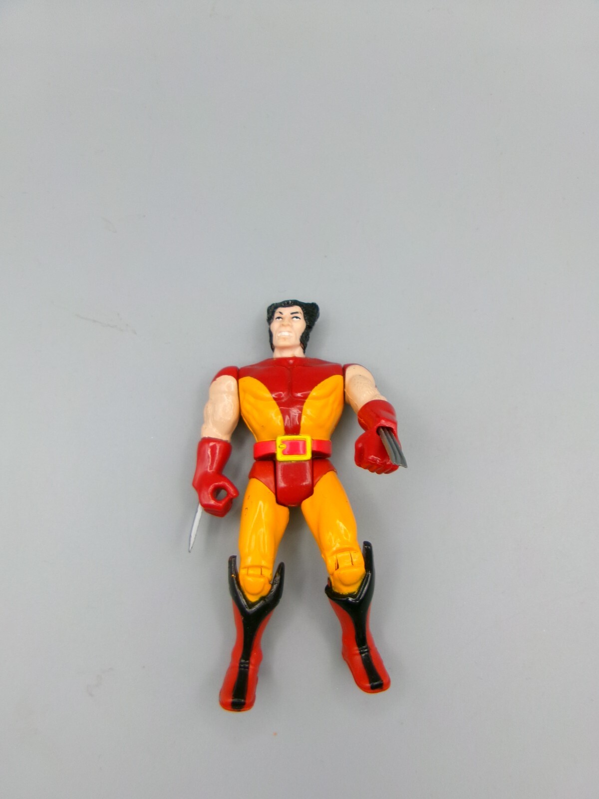 Marvel Comics X Men 1st Edition Wolverine Brown Action Figure Vintage Toybiz