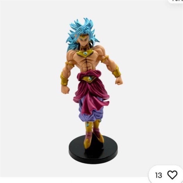 Dragon Fighters Super Saiyan Broli PVC Action Figure 8.6 in Anime Manga