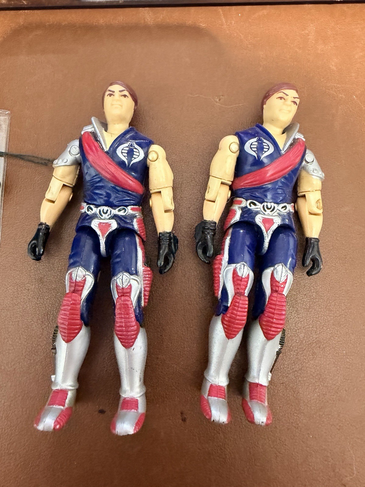 1985 GI Joe Crimson Guard Commanders Xamot Tomax 100% Complete w/ File Card ARAH
