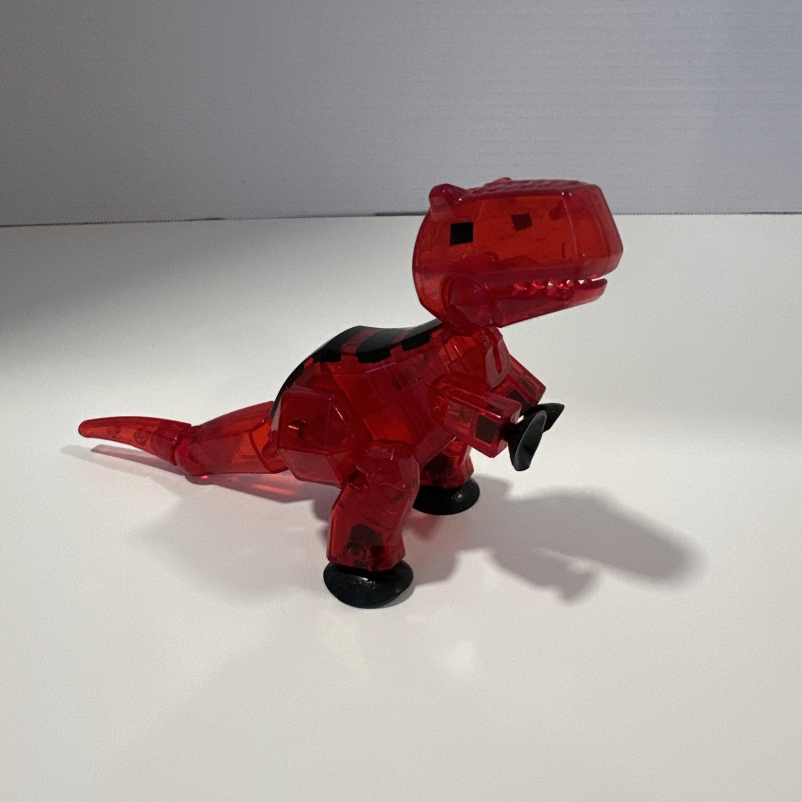 Stikbot Figure Mega Dino T-Rex Red Figure Zing Dinosaur Red Stop Motion