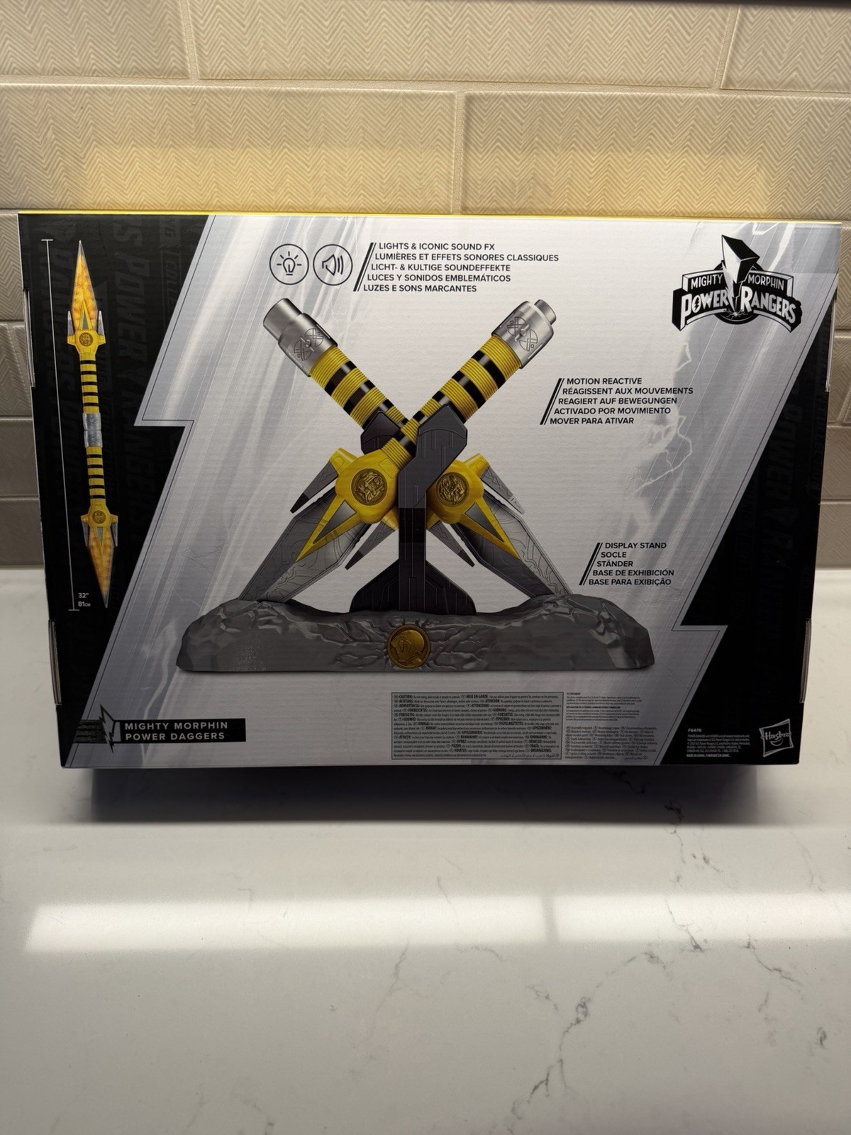 OPEN 2023 Hasbro Lightning Collection Mighty Morphin Power Rangers Power Daggers