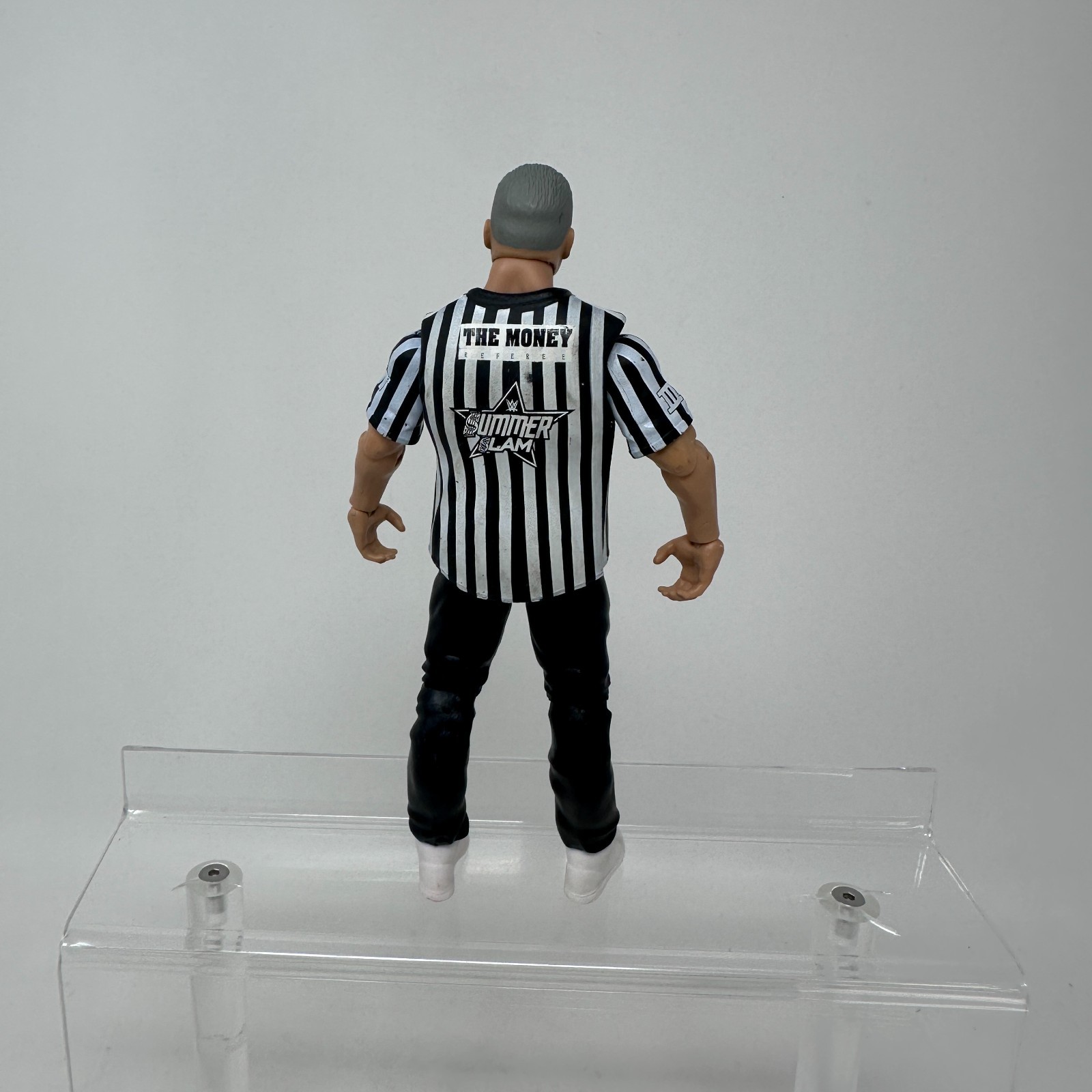 WWE Summerslam Shane McMahon Figure Mattel Wrestling Referee The Money Posable