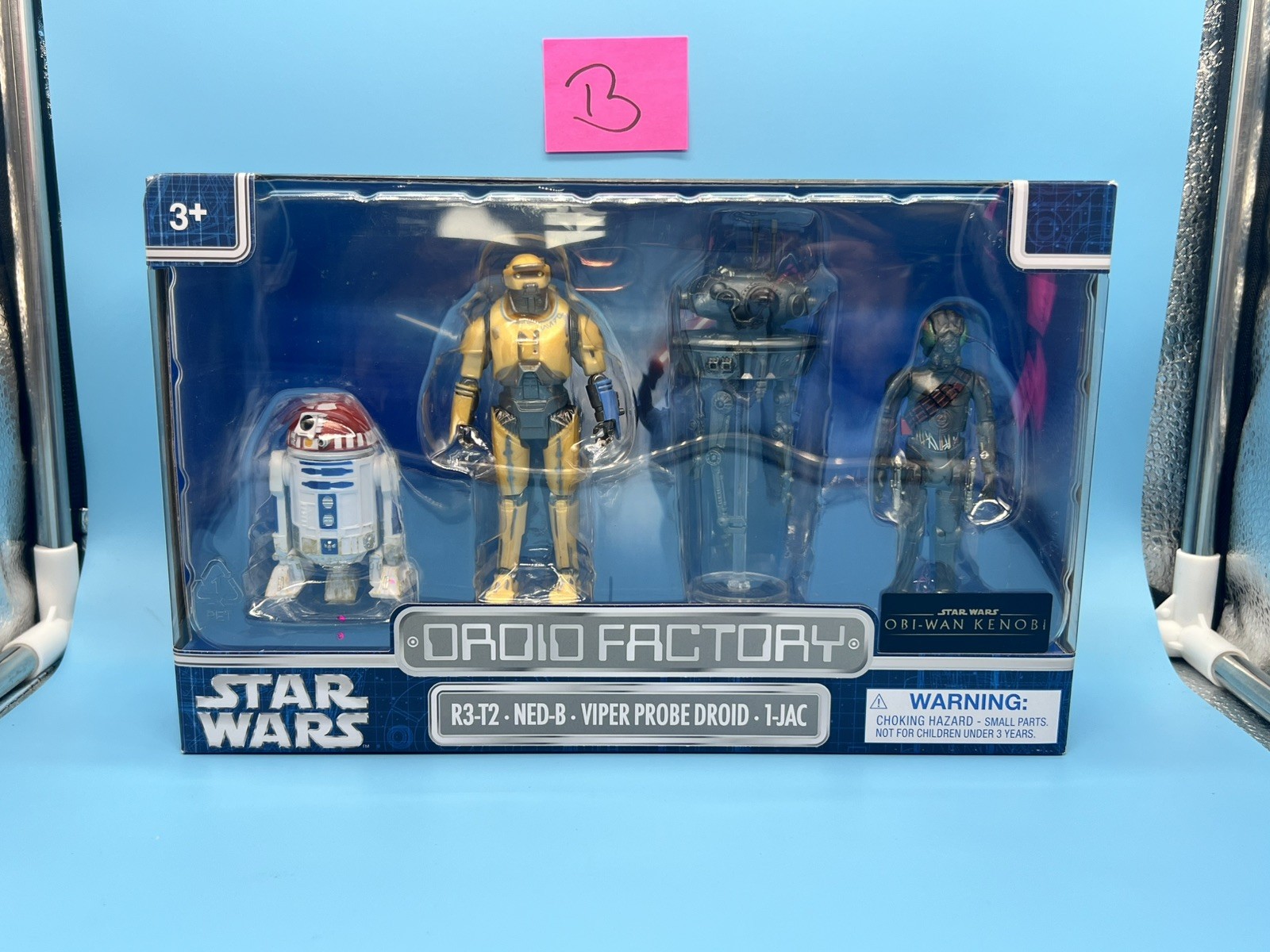 DISNEY Star Wars Droid Factory Depot Obi-Wan Kenobi Droid Set B