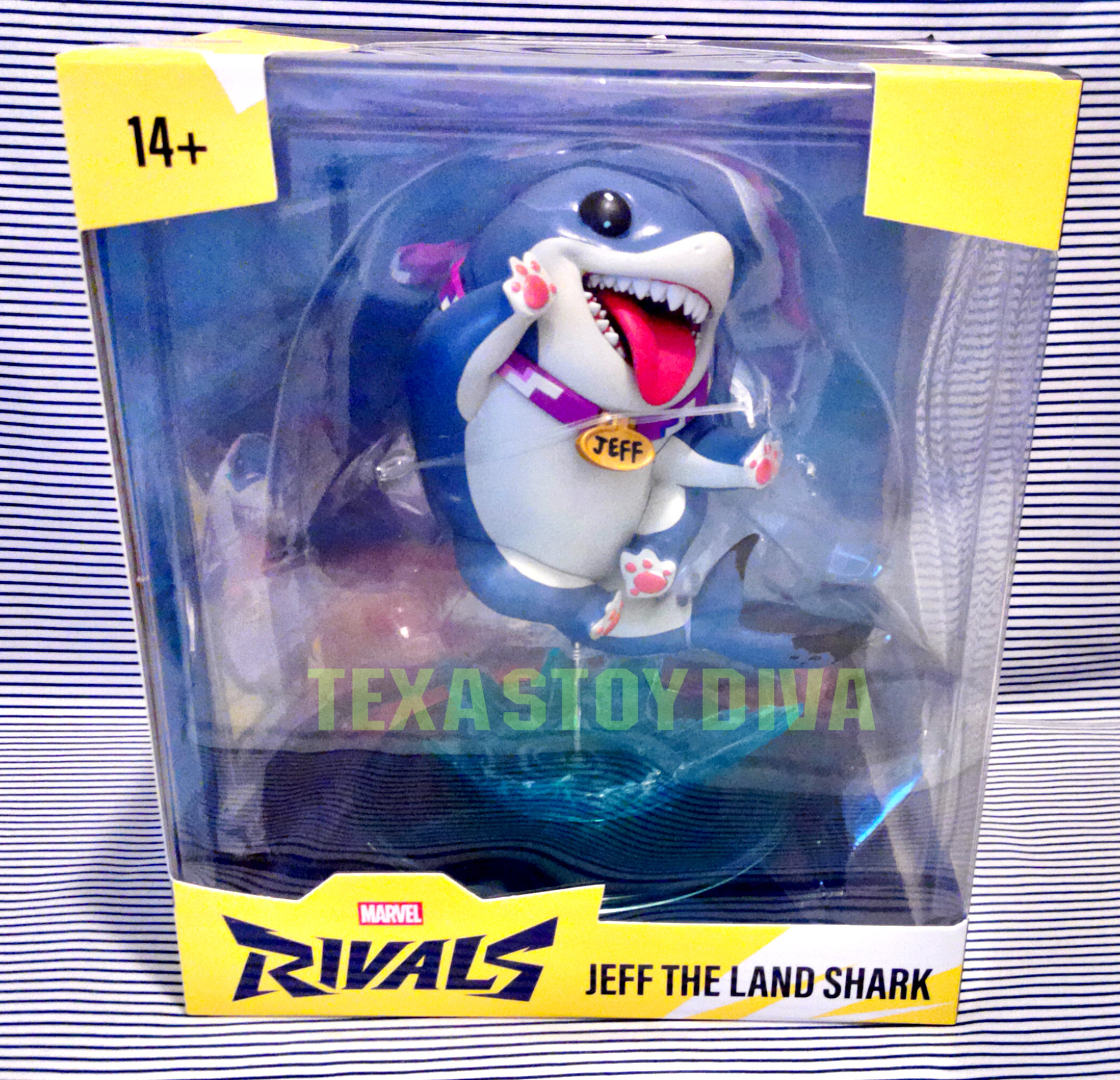 Marvel Rivals Jeff The Land Shark Posed Collectible Figure McFarlane Toys -READ-