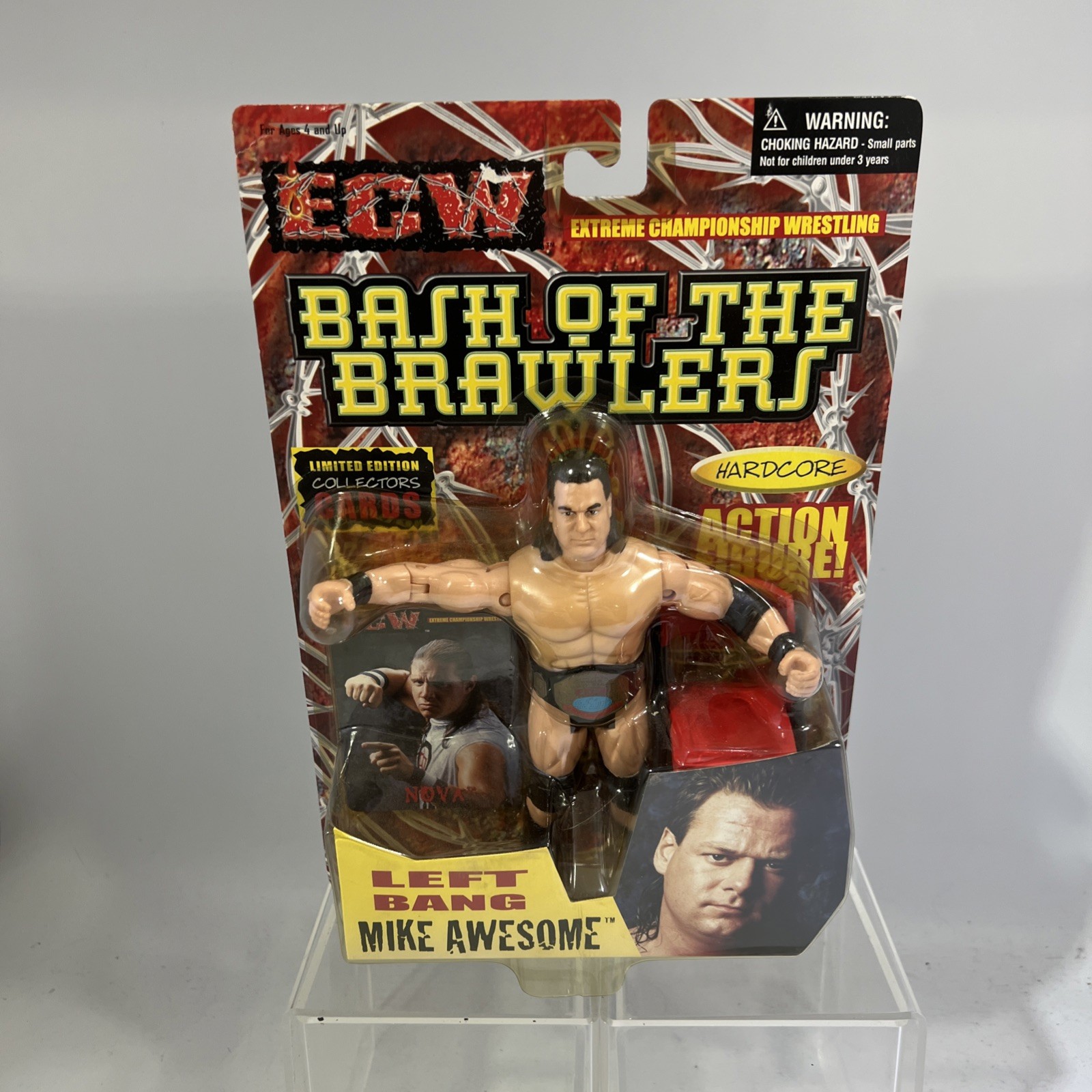 ECW Bash of the Brawlers Left Bang Mike Awesome Action Figure #ML