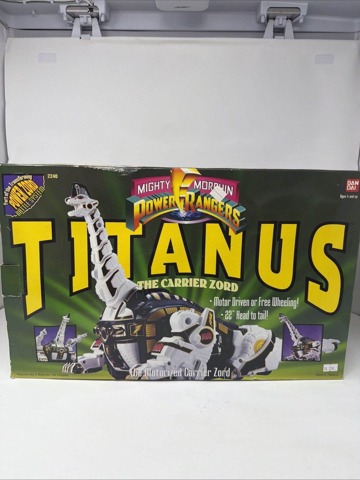 Bandai Power Rangers Mighty Morphin Legacy Series Titanus Action Figure