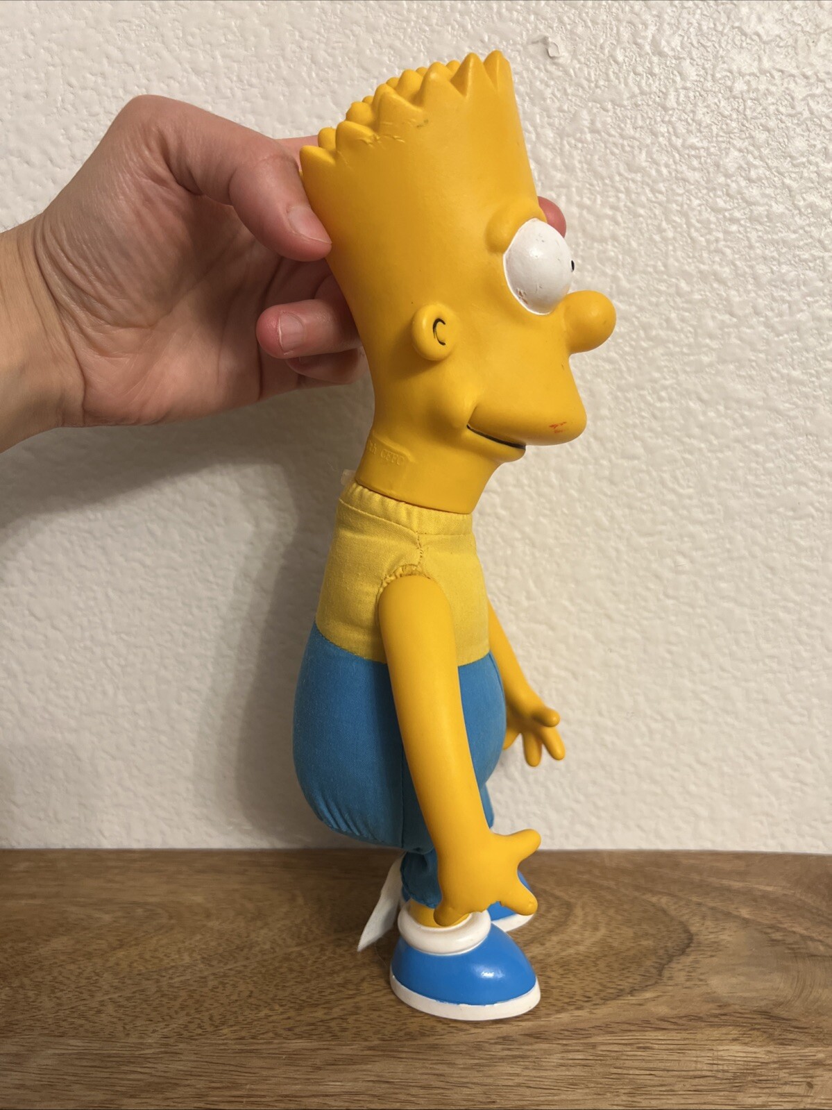 The Simpsons Bart Simpson Plush & Plastic 10&Prime; Doll (1990 Vintage Matt Groenning