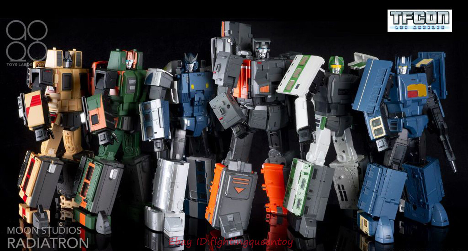 Moon Studio MS 01-06 Raiden Transformation Toys Train troops 6 Model INSTOCK