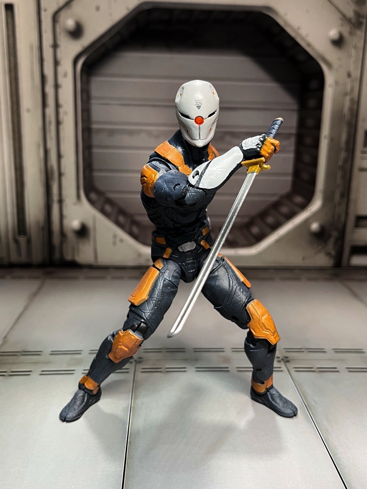 (Made To Order) Custom Gray Fox Cyborg Ninja Metal Gear Head And Sword