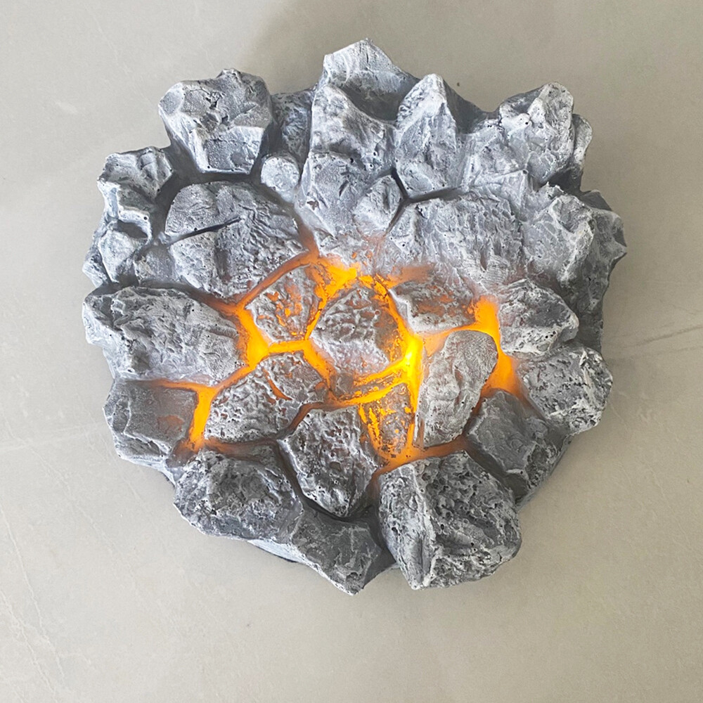 Anime Model LED Light Scene Battle Platform Magma Base for Action Figure 3 Kinds