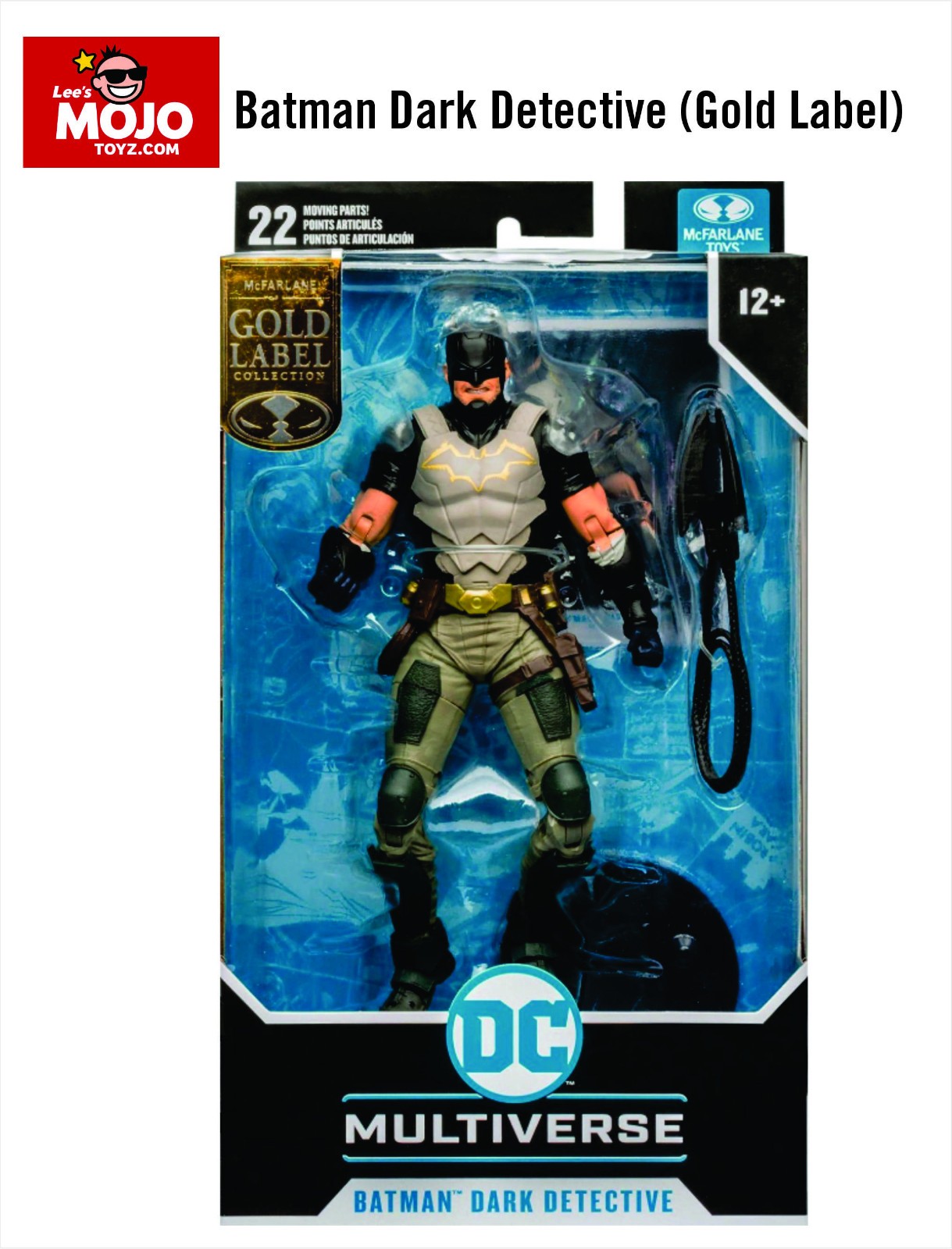 DC Comics Multiverse Gold Label Exclusive Batman Dark Detective NEW IN BOX !!