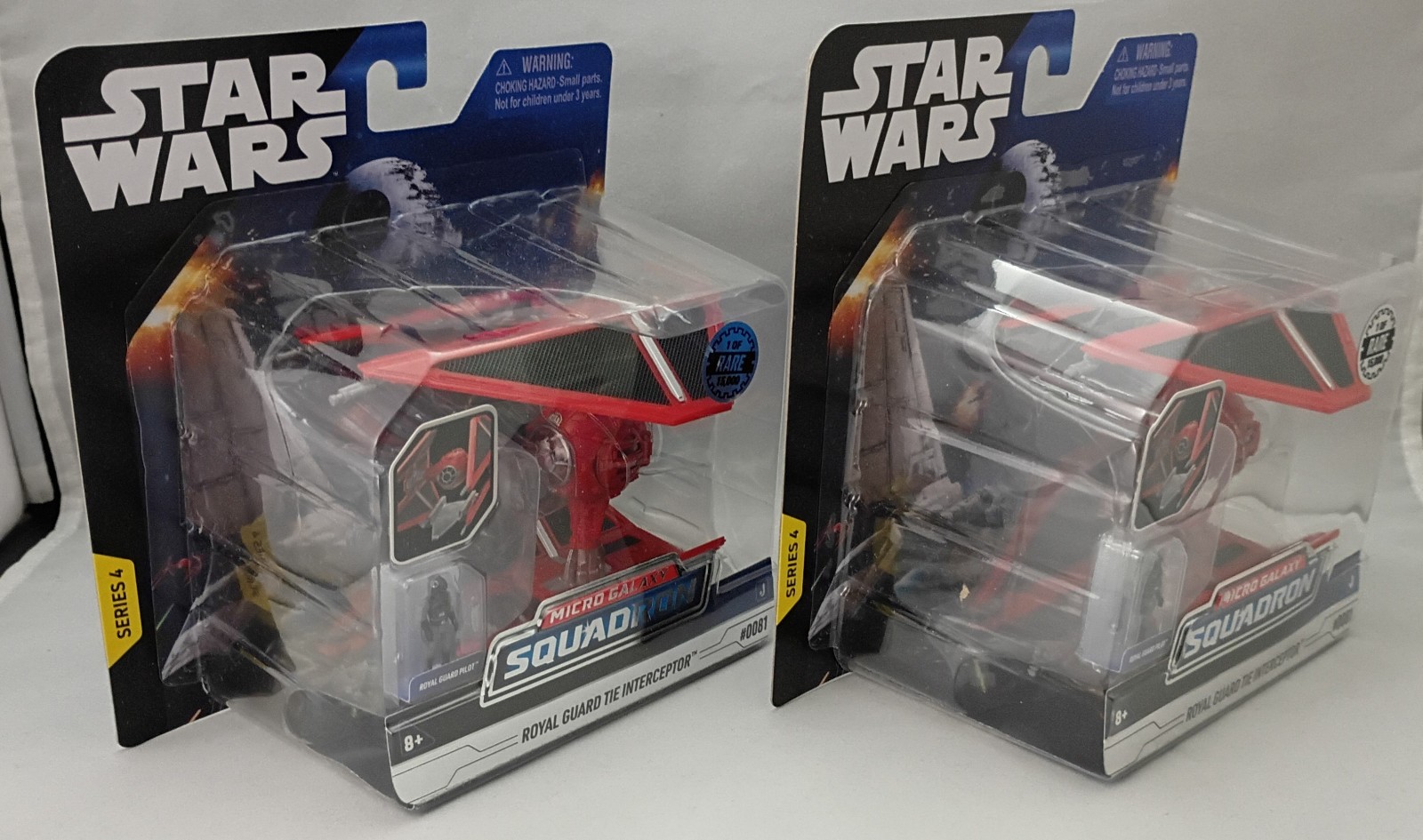 Star Wars Micro Galaxy Squadron 2x Royal Guard Tie Interceptor #0081 1/15,000