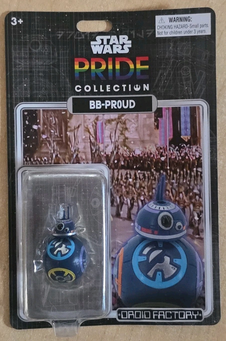 Disney Parks Star Wars Rainbow Pride Collection BB-PR0UD Droid Factory Special