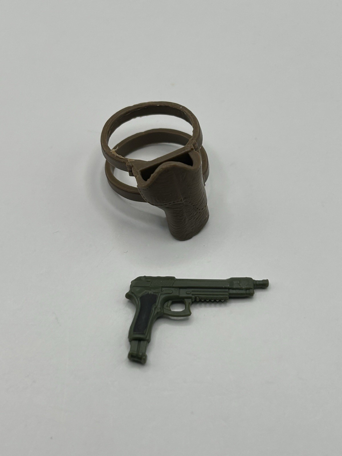 GIJoe Classified Action Marine Sniper Pistol & Holster Fodder 1/12 Scale