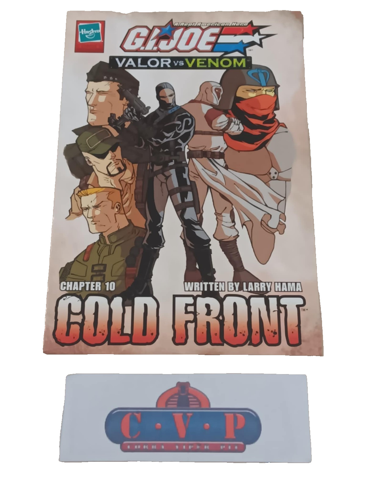 2004 GI Joe Valor vs Venom MINI COMIC #10 COLD FRONT catalog LARRY HAMA