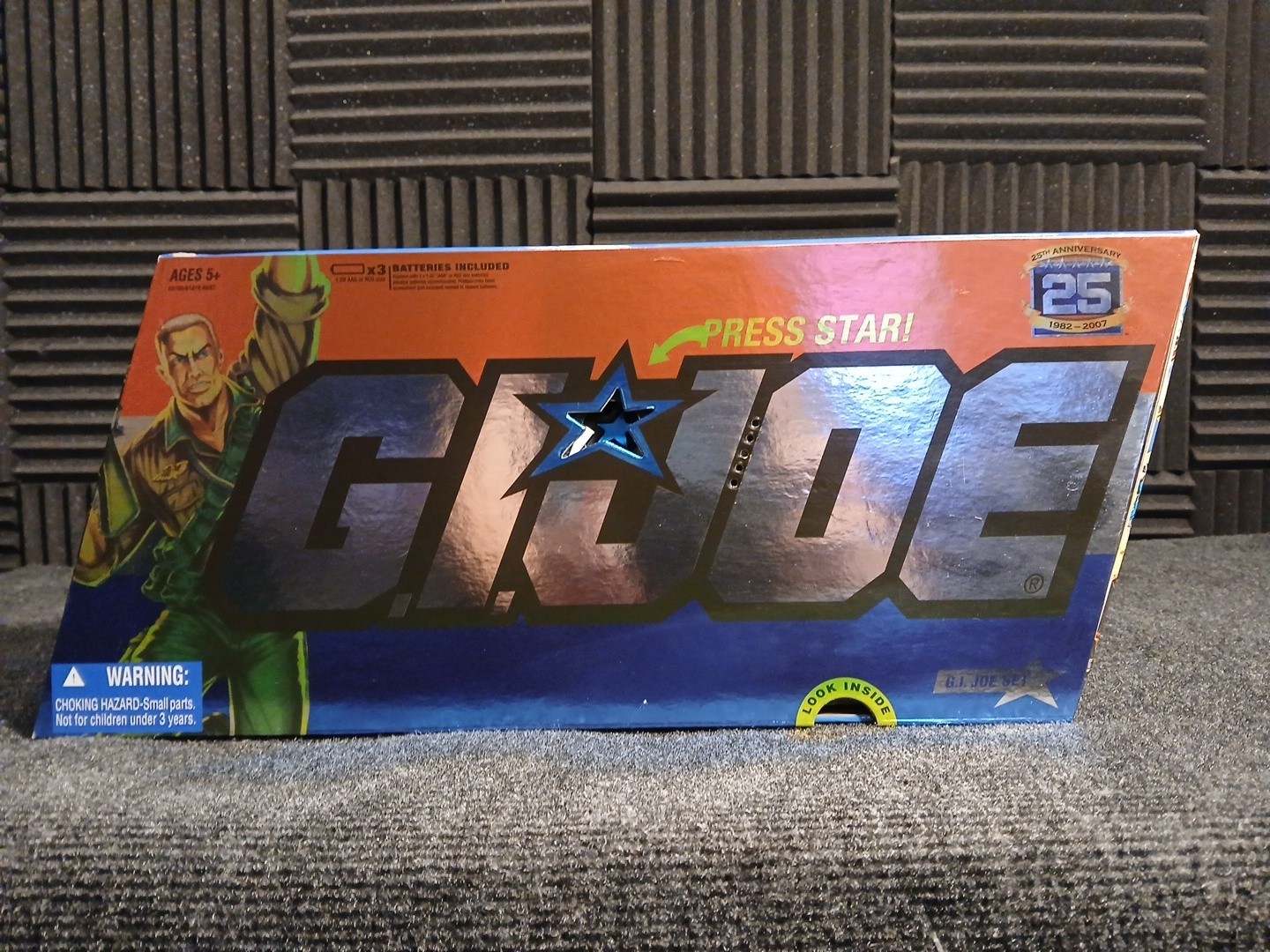 Hasbro GI Joe 25th Anniversary GI Joe Set 5 Pack Battle Pack Action Figures