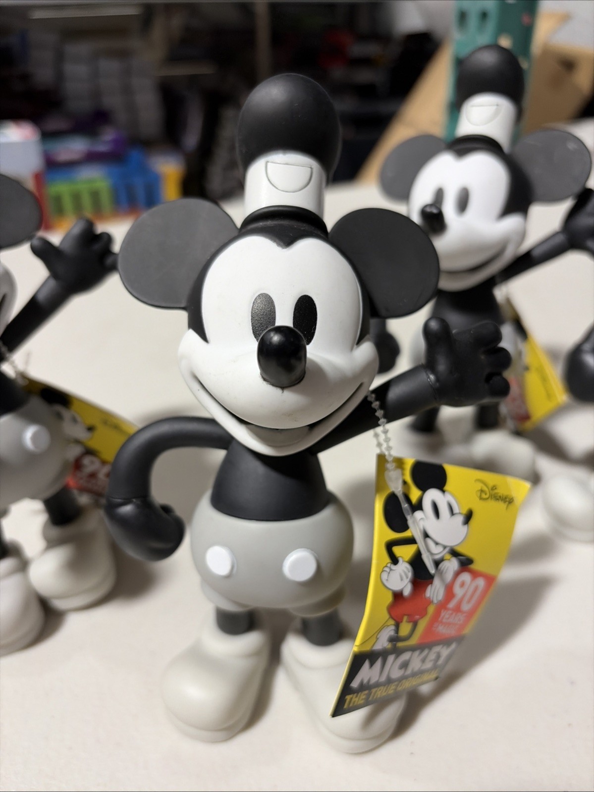 Mickey The True Original Steamboat Willie 90 Years of Magic Collectible Poseable